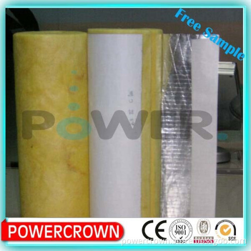 Aluminum foil faced fiberglass insulation material